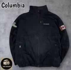 【Columbia】コロンビア 企業刺繍ロゴ極フェードシェルジャケットXXL