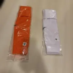 サッカーセパレートソックス（加工）オレンジ・白 Mサイズ