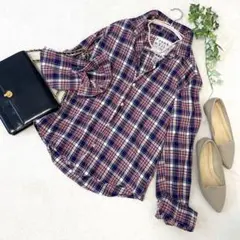 Frank&Eileen フランクアンドアイリーン　チェックシャツ　コットン