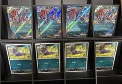 Nのゾロアークex、Nのゾロア 進化ライン　各4枚セット