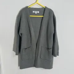 グローバルワーク　ロングニットカーディガン　ガウン　s 90 100