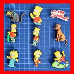 シンプソンズ　クロックスジビッツ９点