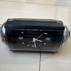 ライデン　NR712 モダン ブラック 置時計 アナログ