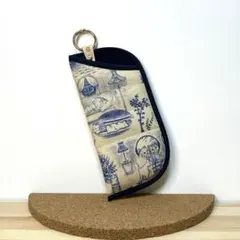 [ハンドメイド]ふわかるソフトメガネケース／ユキエモン51