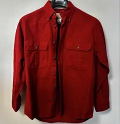 Cabela’s／シャモアシャツ S（M相当）レッド系　90s カベラス