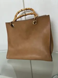 極美品　トートバッグ　ハンドバッグ　ベージュ