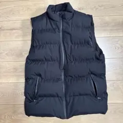 ブラック ダウンベスト ノースリーブ