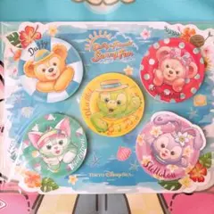 東京ディズニーシー　ダッフィー&フレンズ　サニーファン　メモセット
