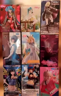 美少女フィギュア 9体セット