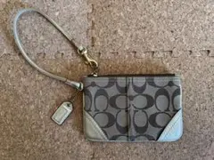 COACH コーチ リストレット ポーチ シグネチャー