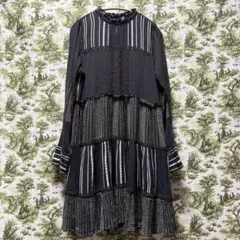 ZARA WOMAN 長袖 コットンワンピース Sサイズのサムネイル