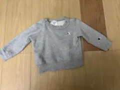 Champion グレー 長袖トレーナー 80