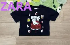 ［2025年］ZARA ハローキティコラボ半袖Tシャツ　122cm