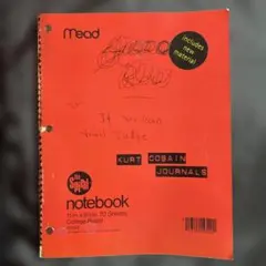 【希少】Journals / Kurt Cobain　カート・コバーン　洋書