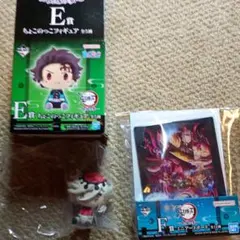 鬼滅の刃　一番くじ　E賞　童磨、F賞ミニアートボード　セット