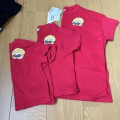 MARKET'S HOGAN レッド Tシャツ 半袖　マーキーズ　３枚セットのサムネイル