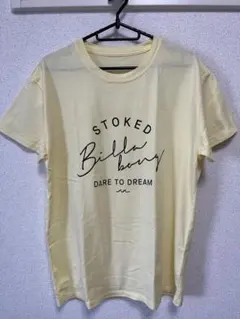 STOKED Billa bongs Tシャツ 淡い黄色