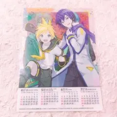 PASH! 付録クリアカレンダー プロセカ