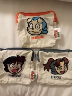 忍たま乱太郎 スクエアポーチ　セット