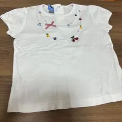 100 女の子　半袖Tシャツ　familiar（ファミリア）のサムネイル