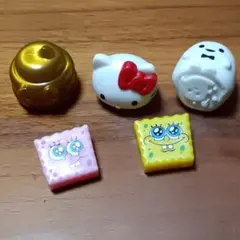 キャラクター ミニフィギュア 5点セット