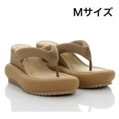 YELLO ベージュ 厚底プラットフォームサンダル Yello 厚底サンダル ベージュ 24 5cm｜Yahoo!フリマ（旧PayPay