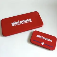 ミキハウス　レトロ　マーカーセット　絆創膏ケース　 当時物