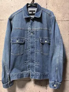 美品☆UNIQLO【デニムジャケット】2ndタイプ 507XXモデル M 濃紺