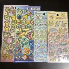 ポケモン プチプチシール ステッカー 4枚セットのサムネイル