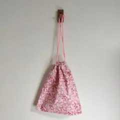 206　ハンドメイド　巾着袋(大)　着替え入れ　体操服入れ　靴入れ　入学入園準備