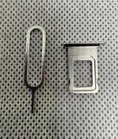 iPhoneXS MAX用（シルバー）　SIMトレイ・SIMトレー