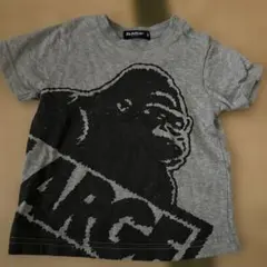 XLARGE グレー ゴリラプリント Tシャツ 90