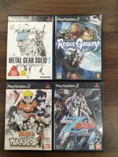 《PS2ソフト》4本まとめ売り／動作確認済★ - セット53