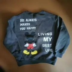 Disney ミッキーマウス スウェット LL