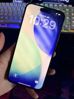 極美品iPhone15Promax 256GB/US/100%/SIMフリ