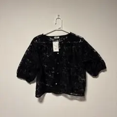 apres jour mignon レーストップス　カーディガン　半袖