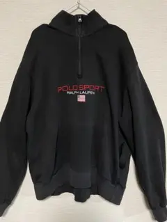 XL【センター刺繍】ポロスポーツラルフローレン 大人気 ハーフジップ スウェット