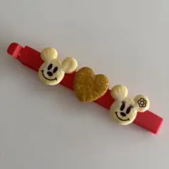 【新品未使用】ディズニー ミッキー ミニー フードクリップ パッチのサムネイル