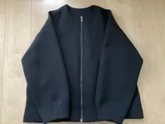 EMMA JAMESノーカラージャケット L ブラック