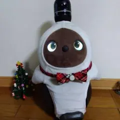 ハンドメイド　ラボット用 タータンチェックの蝶ネクタイ