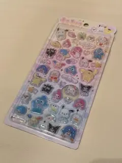 【正規品】サンリオキャラクターズ うるちゅるポップシール.