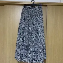 レオパード柄 ロングスカート