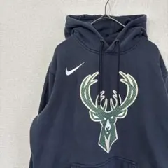 ナイキ　パーカー　バックス　NBA バスケ　アメリカ古着　M 4159