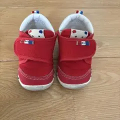 ミキハウス　ホットビスケッツ13センチ　赤