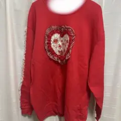 セレクトショップ 原宿系 トレーナー Pink strawberry