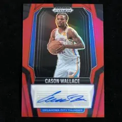 Cason Wallace Prizm Black /99 Auto サイン
