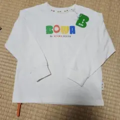 BOWA by BEAMS DESIGN 長袖カットソー ホワイト　110