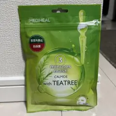 メディヒール　3ミニッツマスク　カーマイドwithティーツリー 7枚入り