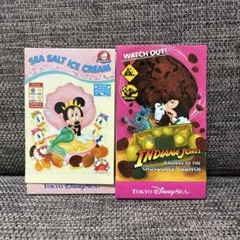 ディズニーシー　お菓子　メモ帳　2冊セット