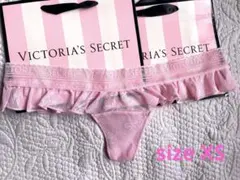 タグ付★Victoria'sSecret花柄レースショーツピンク下着Tバック